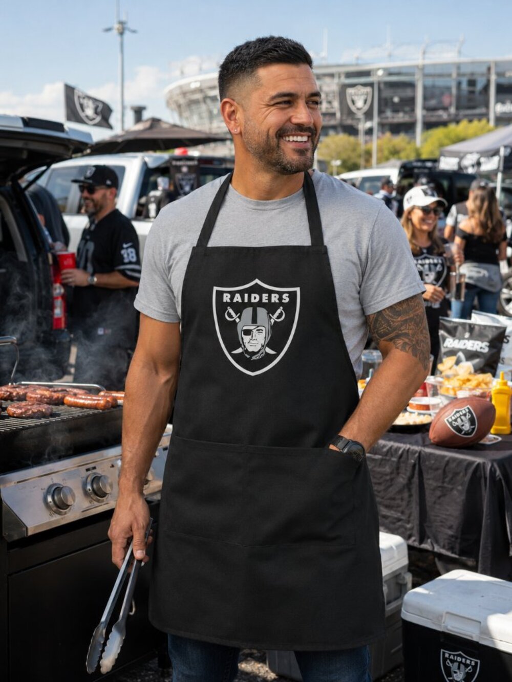 Raiders Apron - Brand New